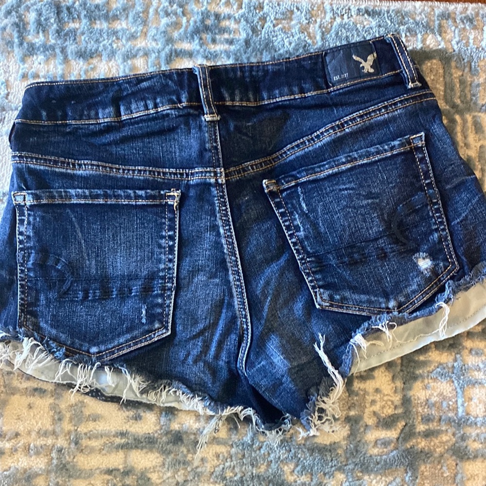 American Eagle jean shorts.